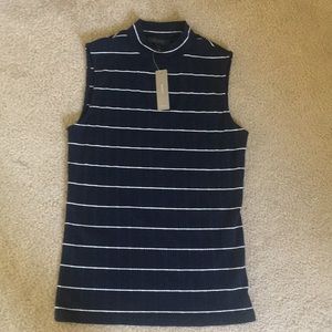 NWT J Crew mockneck tank